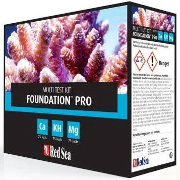 Foundation Pro Test kit (Calcium, KH, Magnesium)