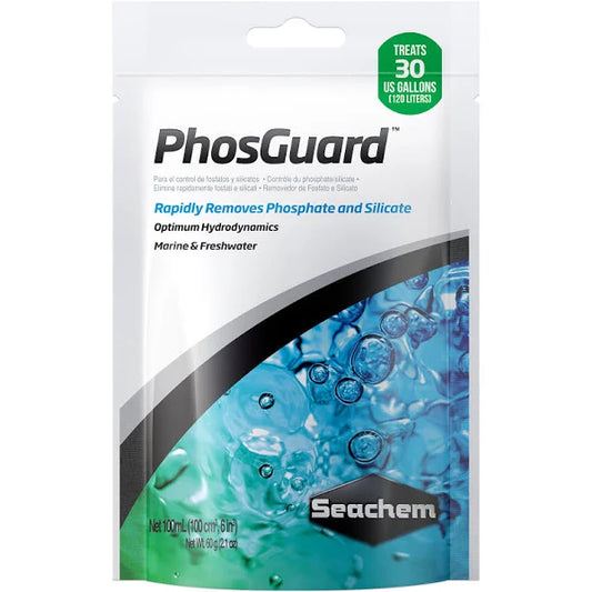 Seachem Phosguard Silicate and Phosphate Remover 100ml Bag