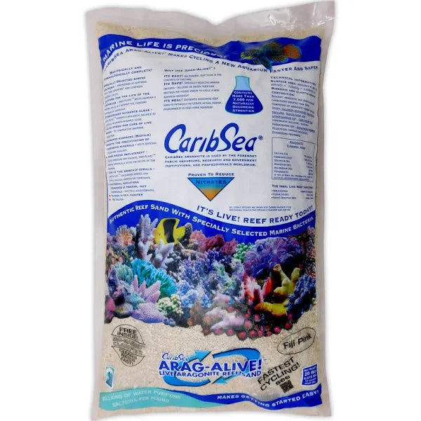 Caribsea Fiji Pink Live Sand 20lb